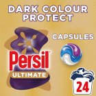 Persil Ultimate Washing Capsules Dark Colour Protect 24 Washes