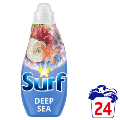 Surf Laundry Washing Detergent Liquid Deep Sea 24 Washes  648ml