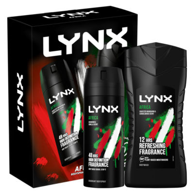 Lynx Africa Duo Gift Set 2 piece