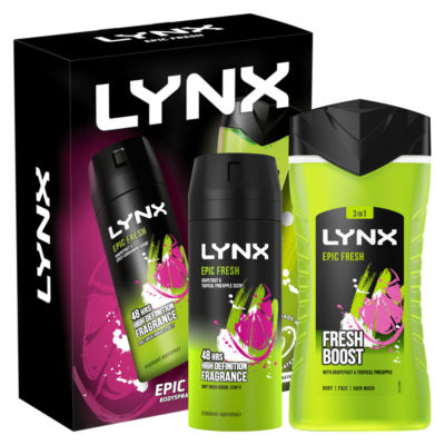 Lynx Epic Fresh Duo Gift Set 2 piece