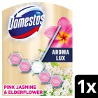 Domestos Pink Jasmine & Elderflower Toilet Block 55g