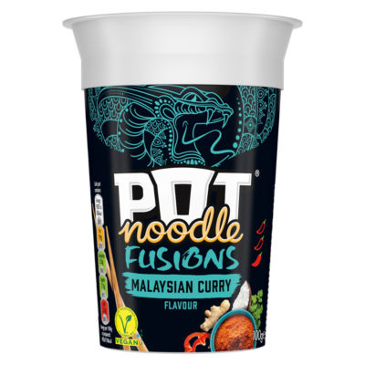 Pot Noodle Fusions Malaysian Curry 100g