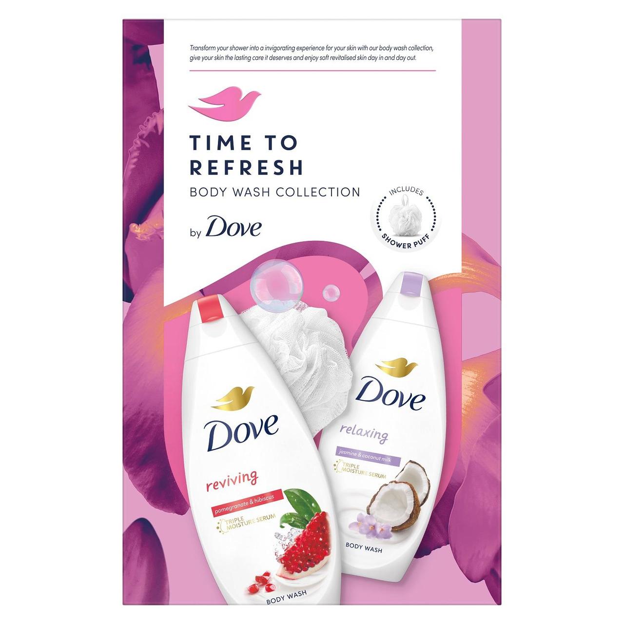 Dove Silk Glow Body Wash Shower Gel 450ml - Tesco Groceries