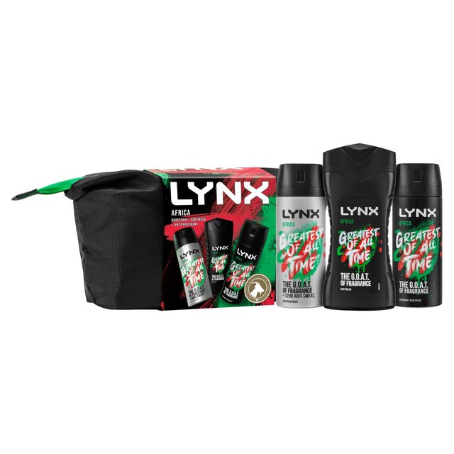 Lynx Africa Washbag Gift Set 