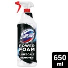 Domestos Power Foam Toilet & Bathroom Cleaner Spray Limescale Remover 650ml