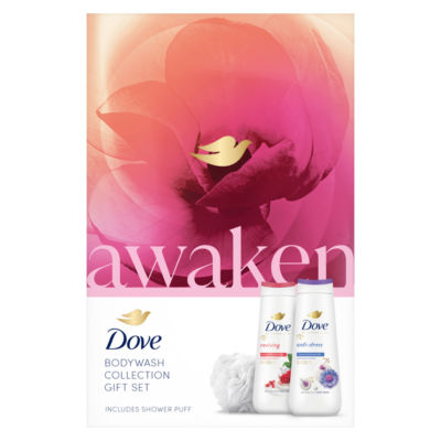 Dove Gift Set Awaken Body Wash Collection 2 piece