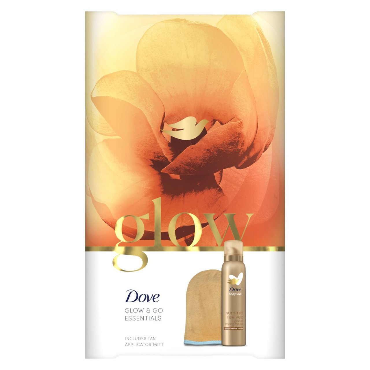 Dove Glow & Go Self-Tan Essentials Gift Set