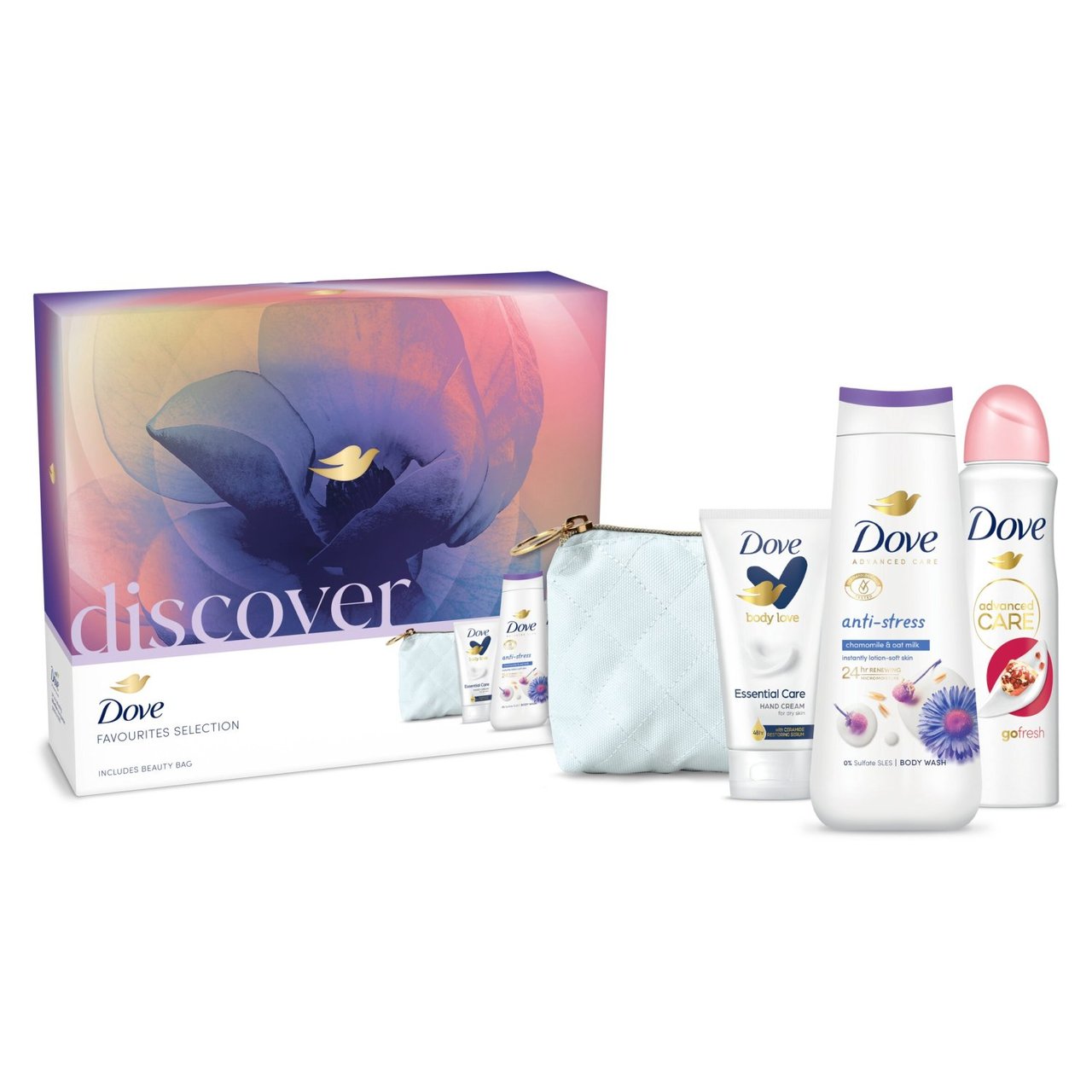 Dove Gift Set Discover Favourites Selection 3 piece