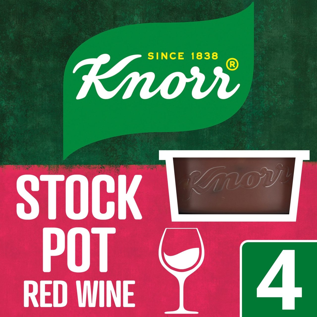 Knorr Stock Pots Red Wine 4x 26 g