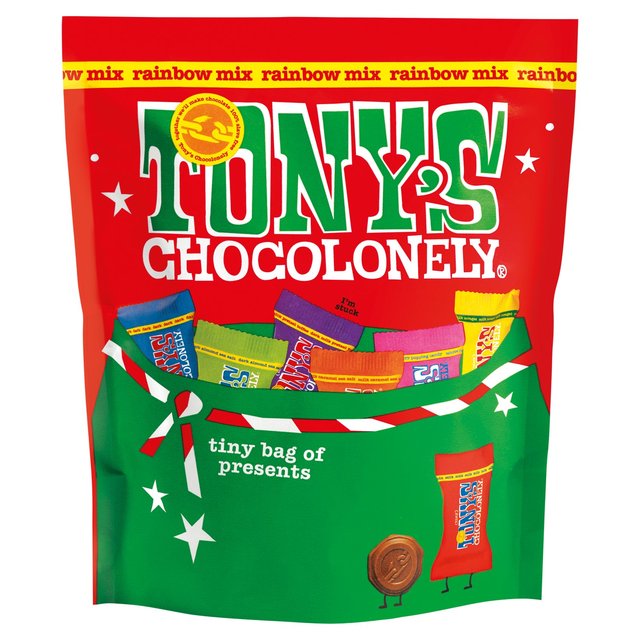 Tony's Chocolonely Tiny Tony's Christmas Fairtrade Pouch 