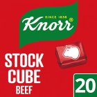 Knorr Beef Stock Cubes 20x10g