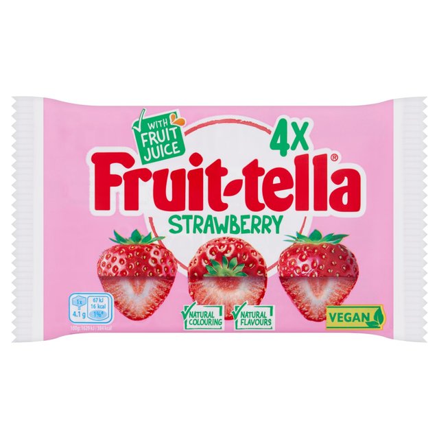 Fruittella Strawberry 4 x 41g
