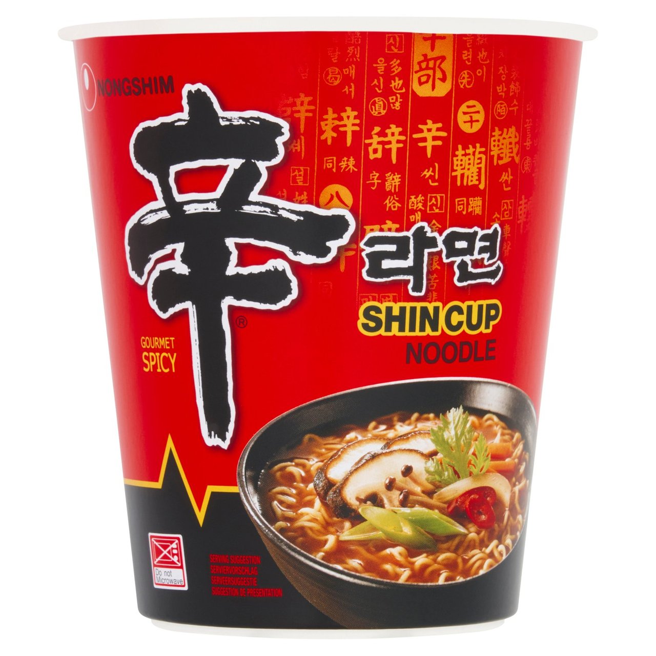 NongShim Spicy Shin Cup Noodle Soup 68g