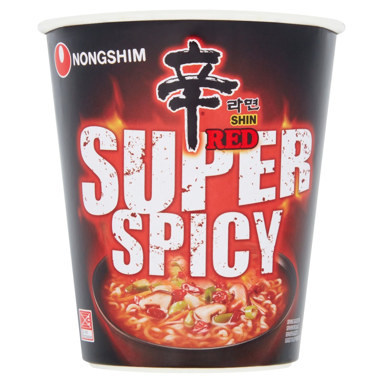 Nongshim Red Super Spicy Noodles (Cup)