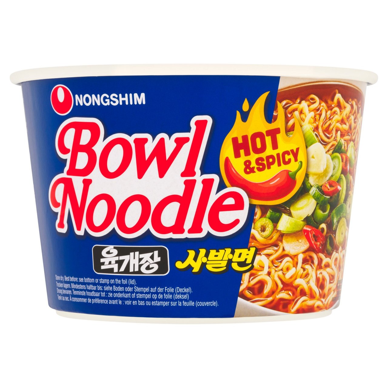 Nongshim Hot & Spicy Bowl Noodles