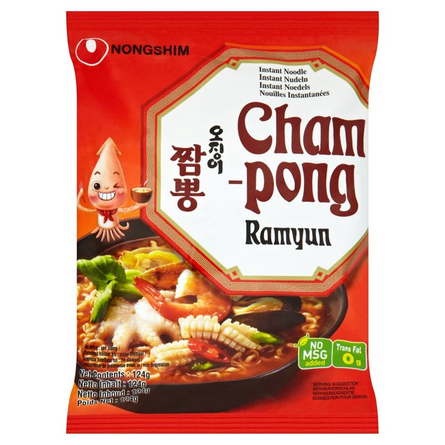 NongShim Champong Ramyun  124g