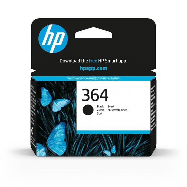 Hp 364 Black Ink Cartridge Bb 