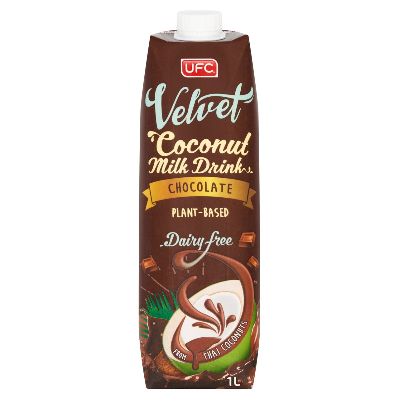 UFC Velvet Coconut Milk Drink Chocolate 1L