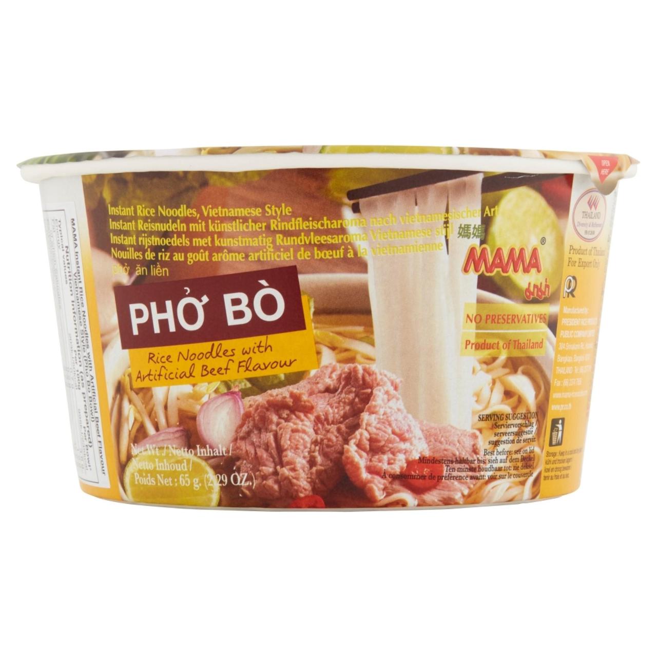 Mama Vietnamese Pho Bo Beef Rice Noodles