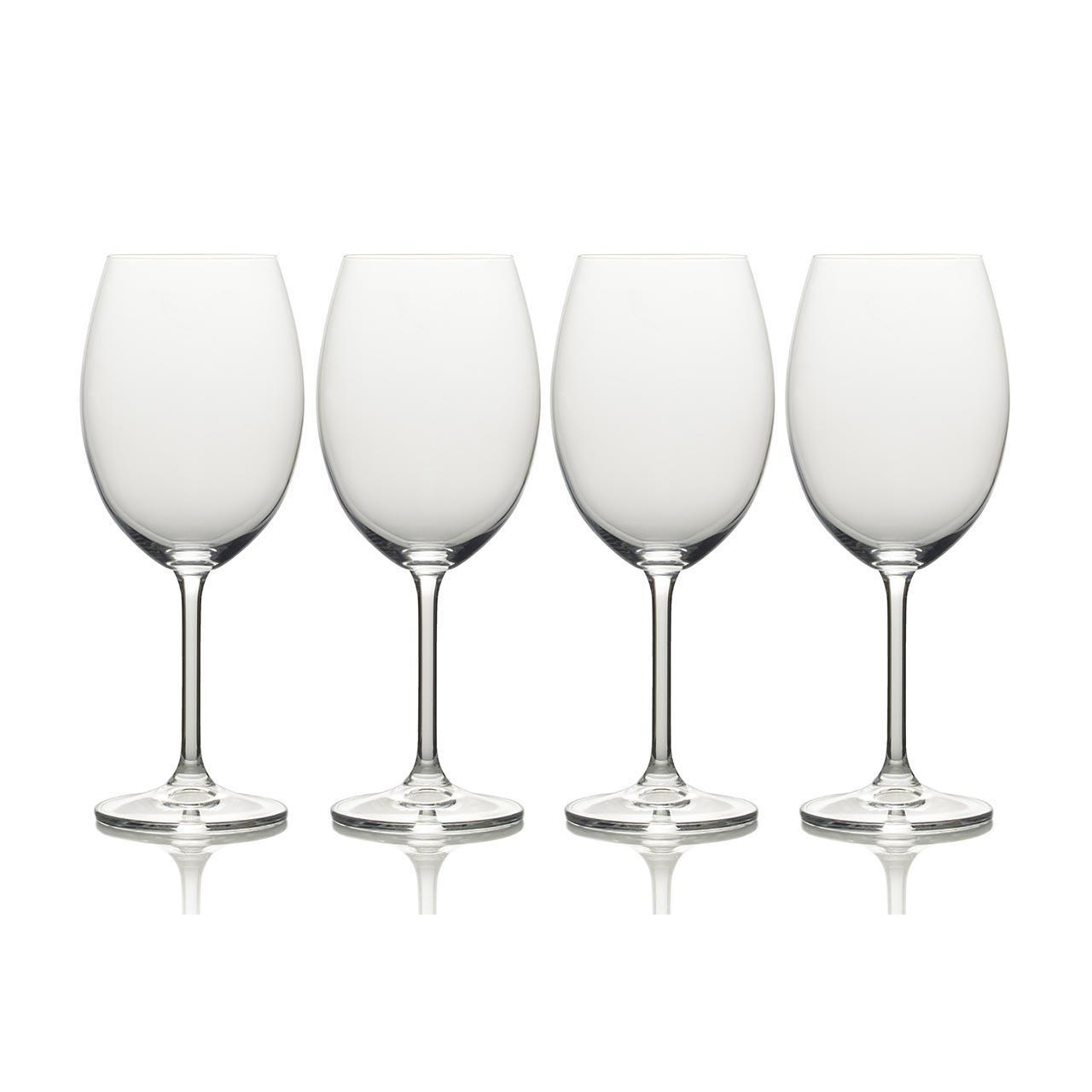 Mikasa Julie 16.5oz White Wine Glasses Set of 4