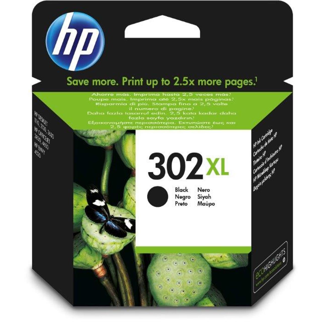 HP 302 XL Black Ink Cartridge