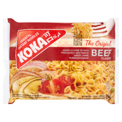 Koka The Original Beef Flavour Oriental Instant Noodles