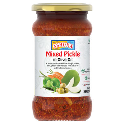 Ashoka Mixed Pickle in Olive Oil