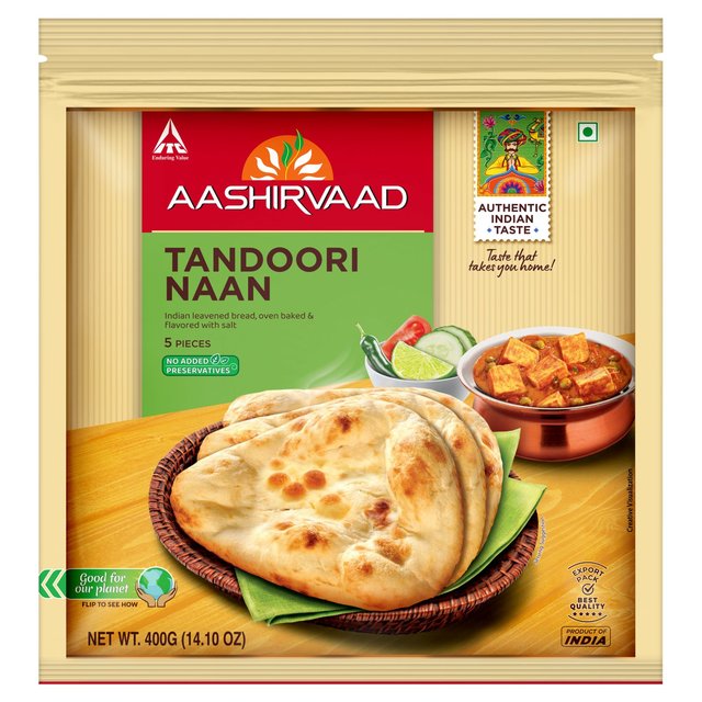 Aashirvaad Tandoori Naan 400g