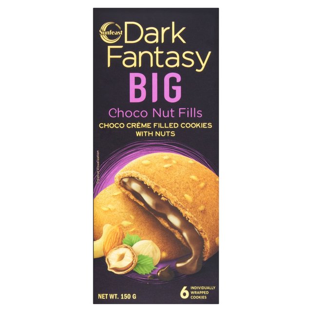 Sunfeast Dark Fantasy Choco Nut Fills Luxuria 150g