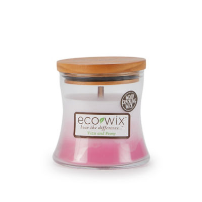 Eco Wix Pink Yuzu & Peony Triple Layer Small Jar Candle