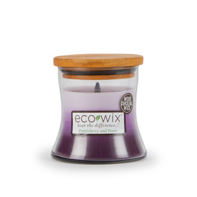 Eco Wix Purpleberry & Peony Triple Layer Small Jar Candle