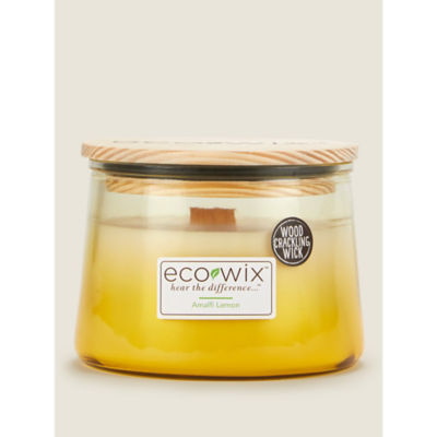 Eco Wix Ombre Amalfi Lemon Large Jar Candle