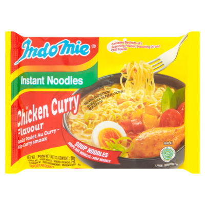 Indo Mie Instant Noodles Chicken Curry Flavou