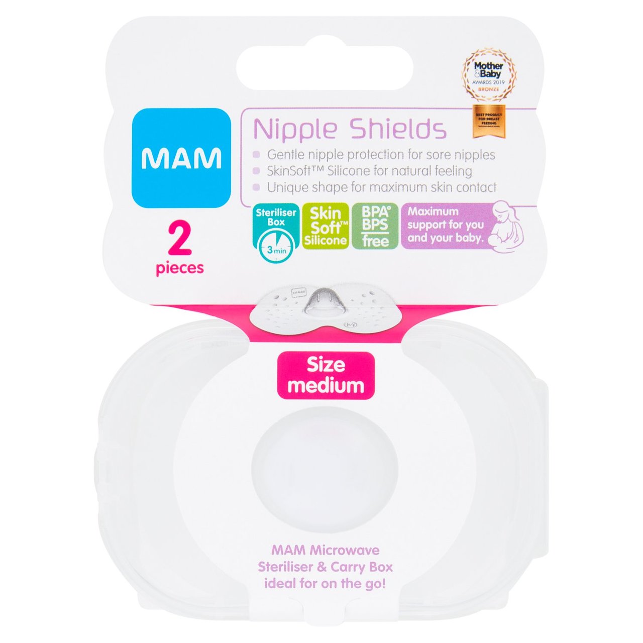 Mam UK Nipple Shield Medium