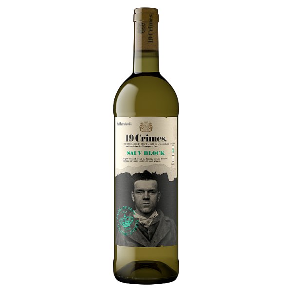 19 Crimes Sauvignon Blanc Block 75cl