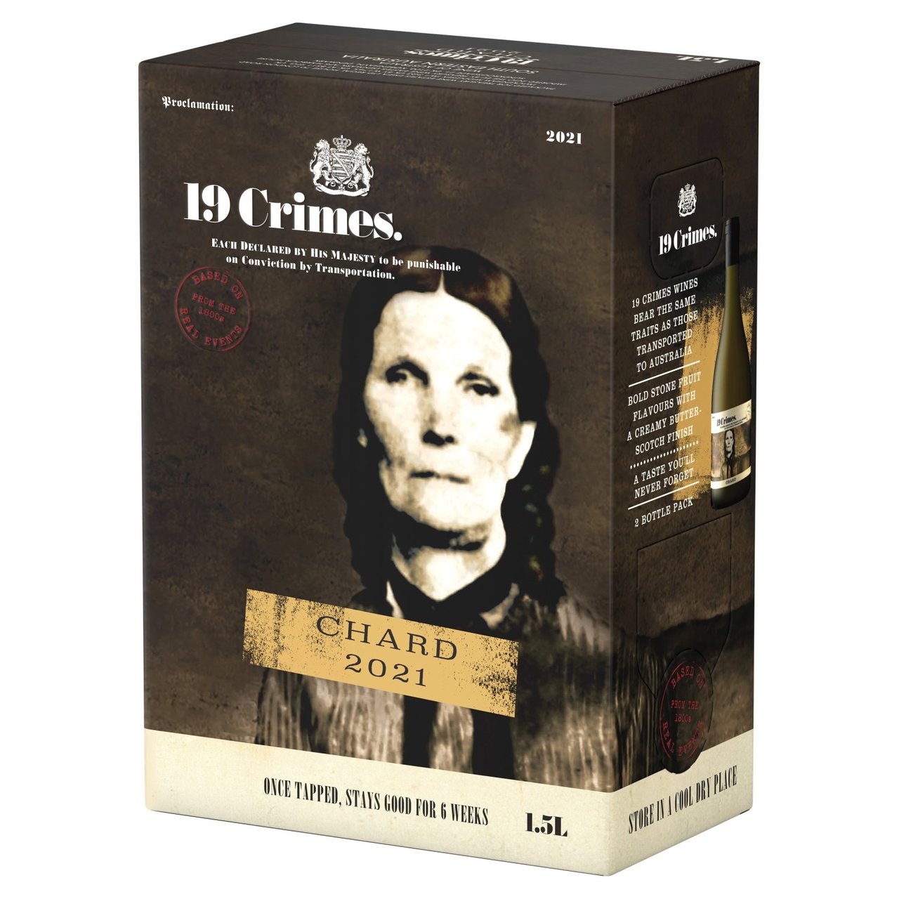 19 Crimes Chard Bag in Box