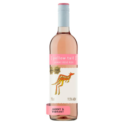 Yellow Tail Jammy Rose Roo  75cl