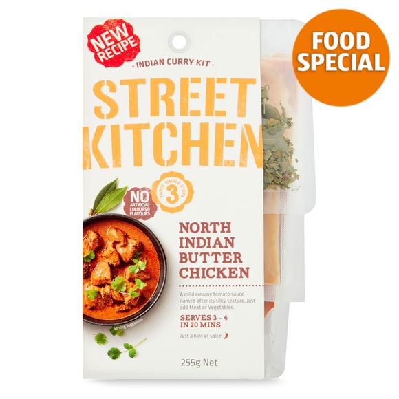 Street Kitchen Indian Curry Kit North Indian Butter Chicken 255g