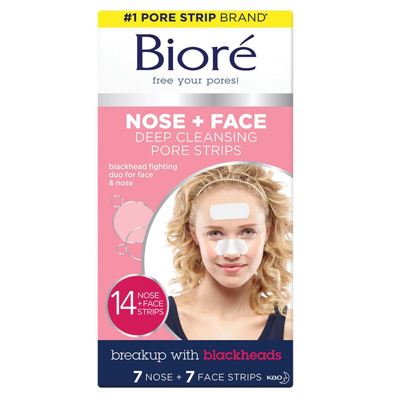 Biore Deep Cleansing Pore Strips for Blackhead Removal