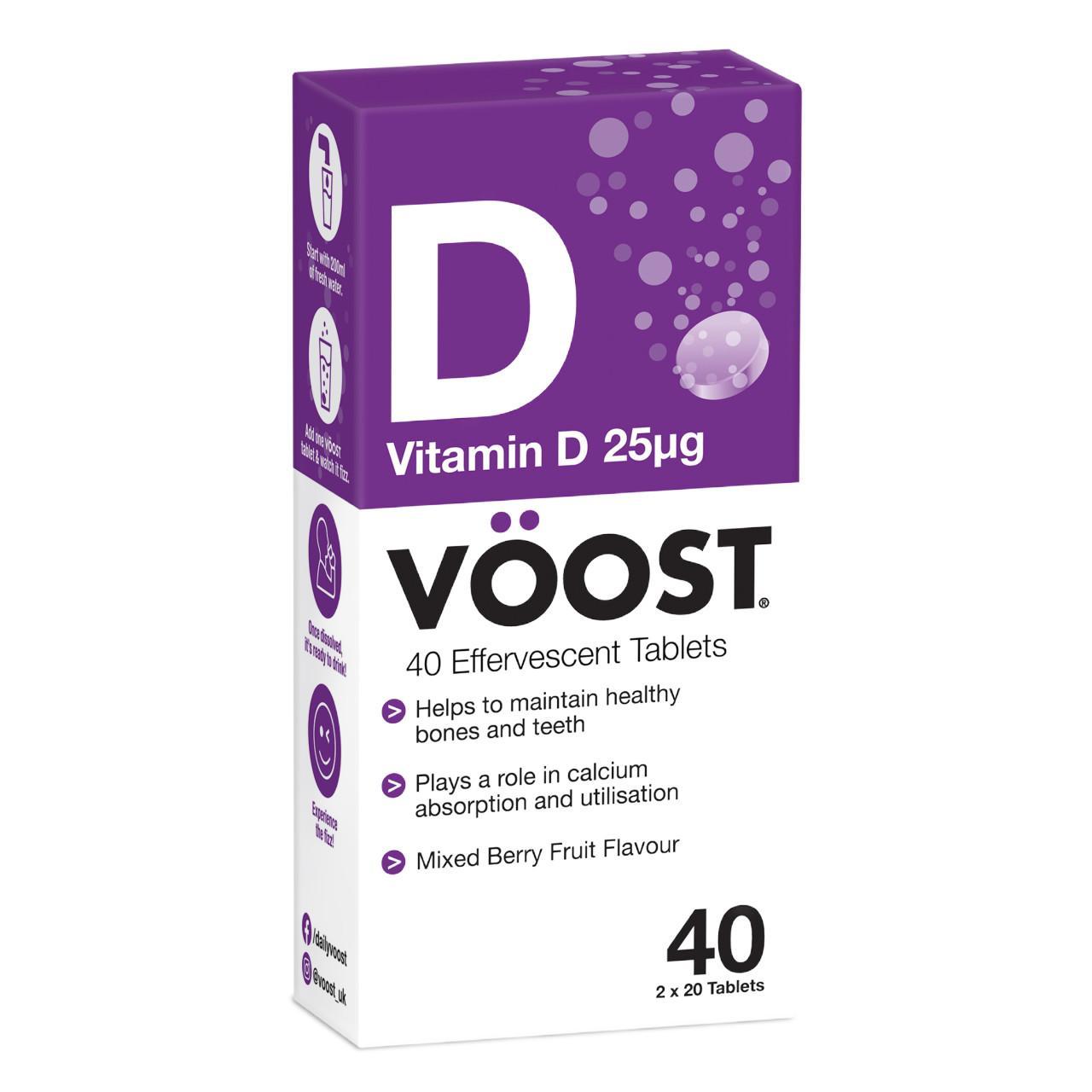 Voost Effervescent Vitamin D