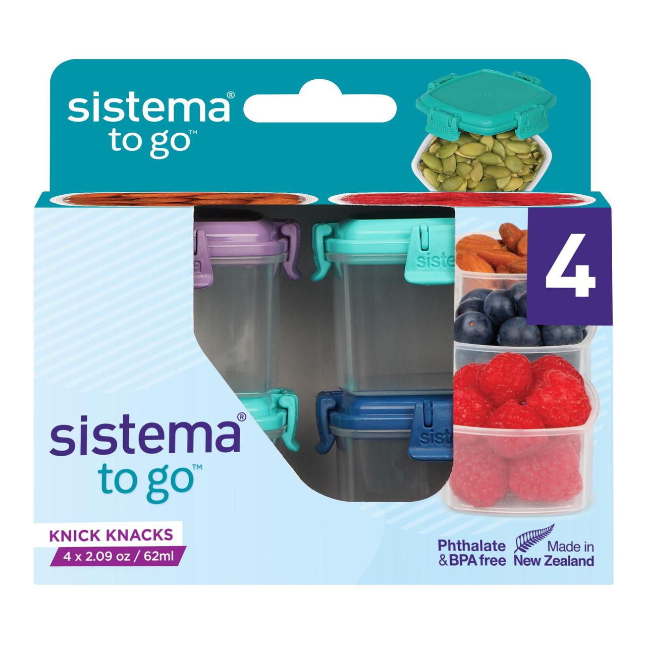 Sistema Knick Knack Pack Mini To Go 4 per pack