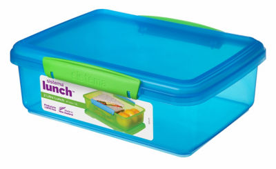 Sistema 2L Rectangular Lunch Box (Colours may vary)