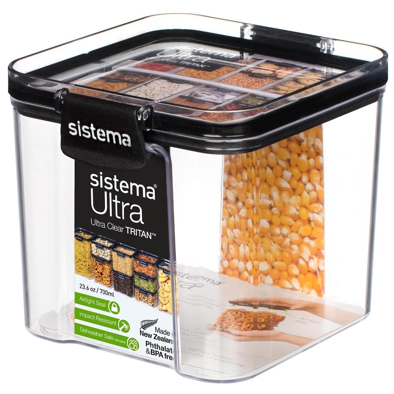 Sistema 700ml Tritan Ultra Square Storage