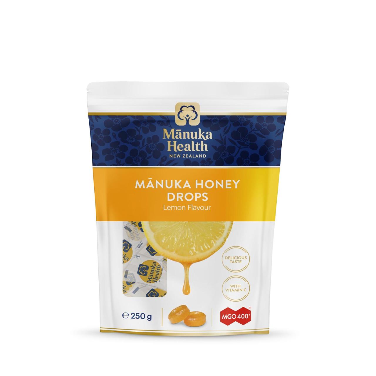 MGO 400+ Manuka Honey Lozenges with Lemon 250g - Family Pack