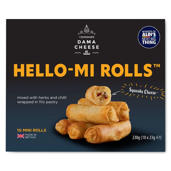 Yorkshire Dama Cheese Hello - Mi Rolls™ 10x23g