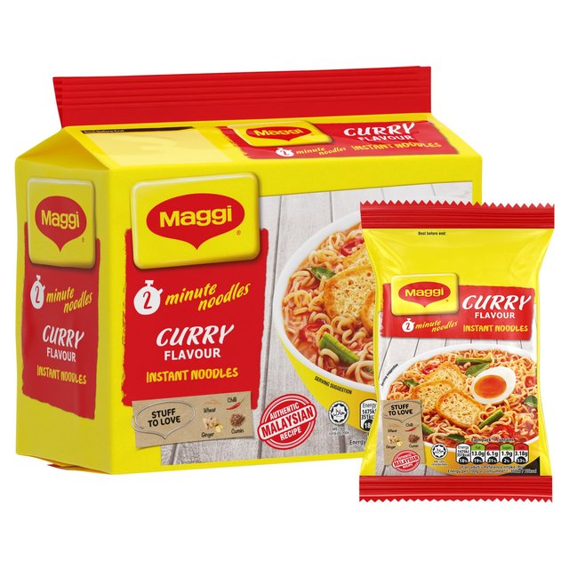 Maggi Noodles Curry 5 x 79g