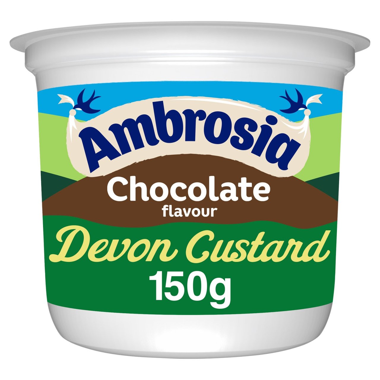 Ambrosia Ready To Eat Chocolate Flavour Devon Custard Pot