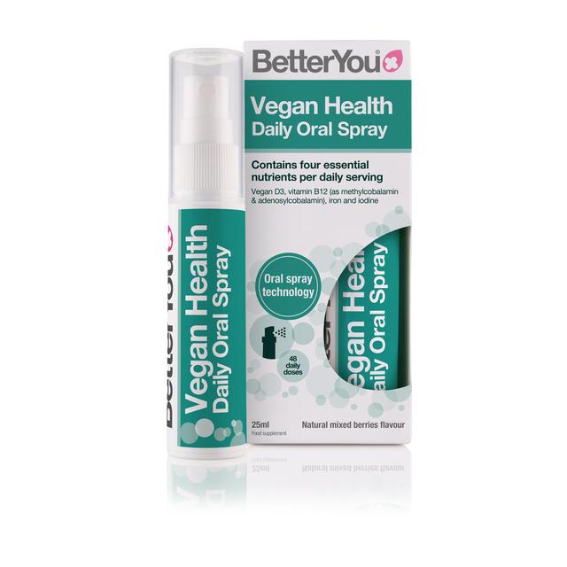 BetterYou Vegan Vitamin Health Daily Oral Spray   25ml