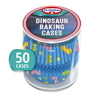 Dr. Oetker 50 Dinosaur Baking Cases