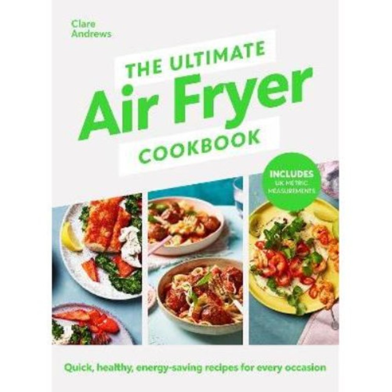 Hardback Ultimate Air Fryer Cookbook by Clare Andrews
